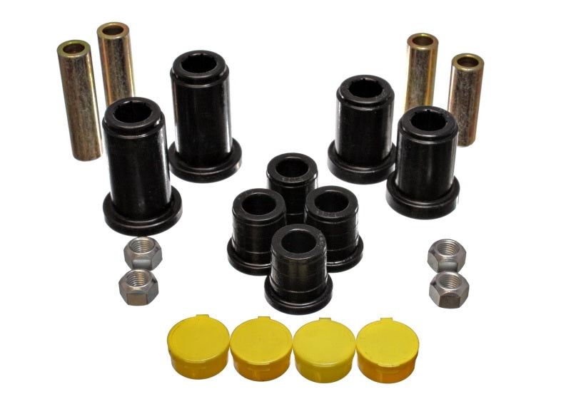 Energy Suspension 98-99 Tahoe/Yukon/Denali / 98-95 K5 Blazer 4WD Black Front End C/A Bushing Set Bushing Kits Energy Suspension