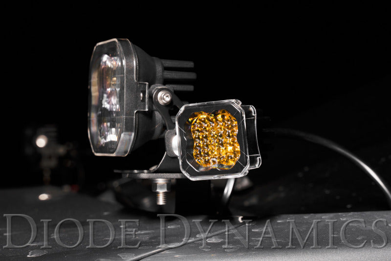 Diode Dynamics Stage Series C1 LED Pod Cover Clear Each Light Accessories and Wiring Diode Dynamics