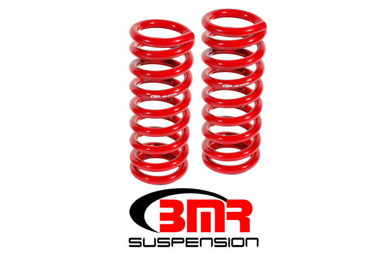 BMR 67-69 1st Gen F-Body Big Block Front Lowering Springs - Red Lowering Springs BMR Suspension