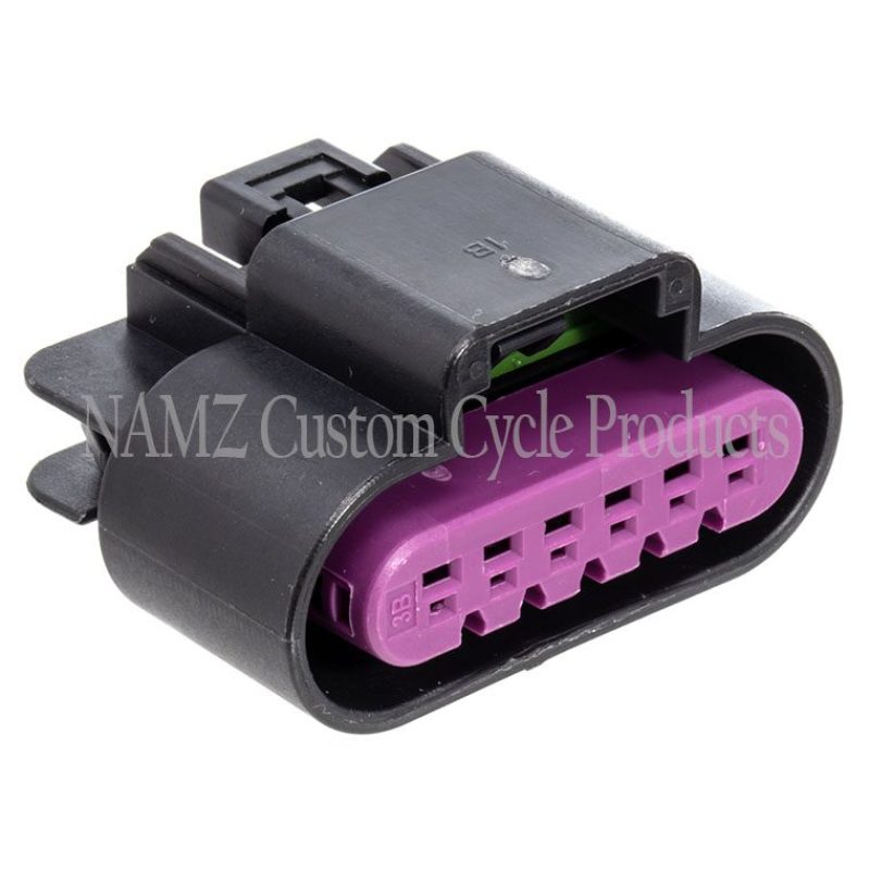 NAMZ 17-23 V-Twin M8 Models Throttle Control 6-Position Connector Kit (HD 69201394) Wiring Connectors NAMZ