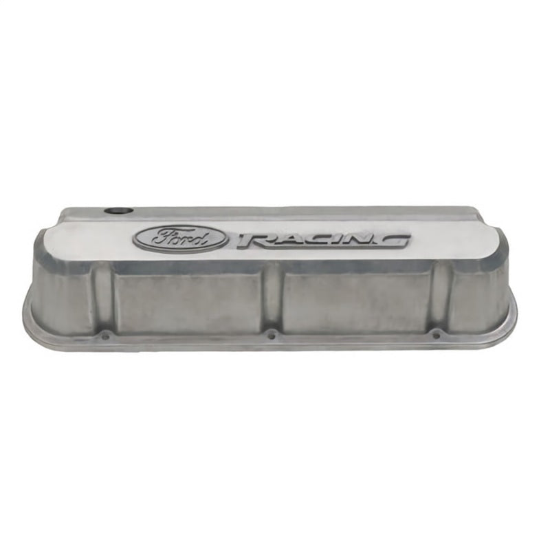 Ford Racing Slant Edge Valve Covers w/Ford Racing Logo - Bare Valve Covers Ford Racing
