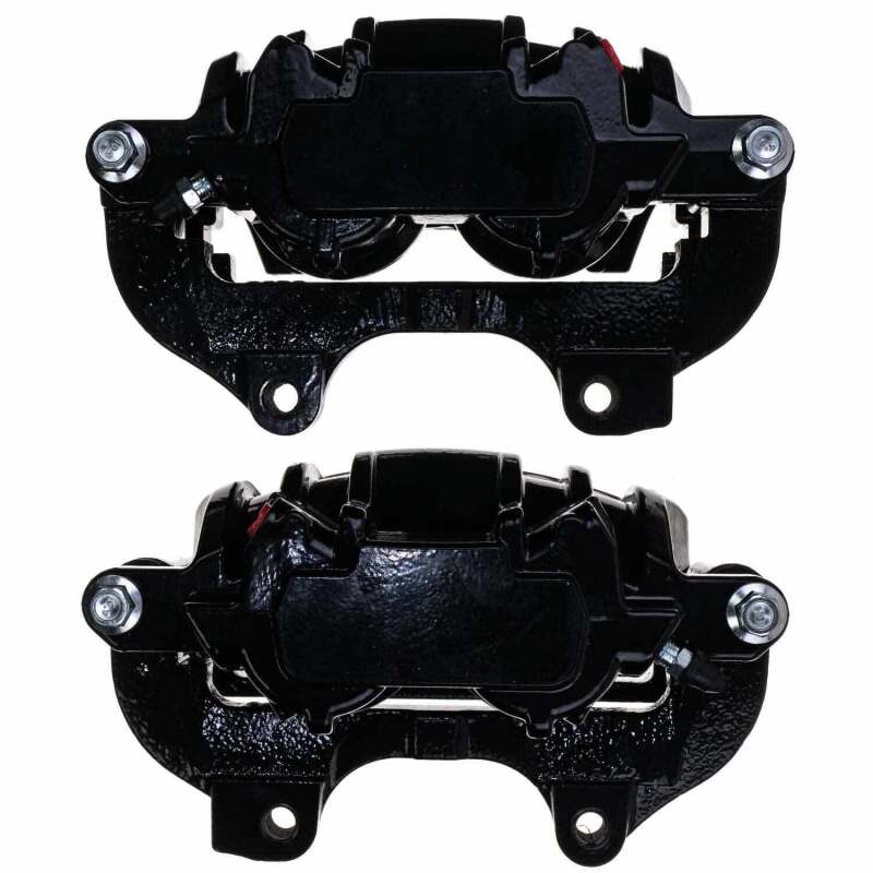 Power Stop 2014 Chrysler 200 Front Black Caliper - Pair w/Bracket Brake Calipers - Perf PowerStop