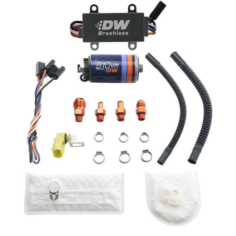 Deatschwerks DW810 Brushless 810lph In-Tank Brushless Fuel Pump w/ 9-1002 + Dual Speed Controller Fuel Pumps DeatschWerks