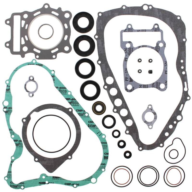 Vertex Gaskets 98-01 Arctic Cat 400 2x4 Complete Gasket Kit w/ Oil Seals Engine Hardware Vertex Pistons