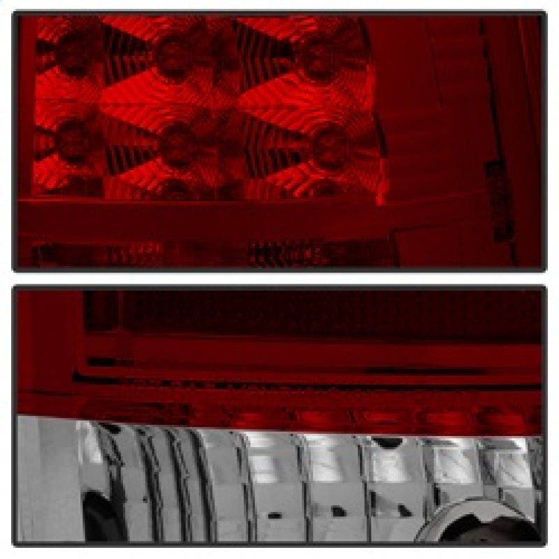 Spyder Chevy Avalanche 07-13 LED Tail Lights Red Clear ALT-YD-CAV07-LED-RC Tail Lights SPYDER