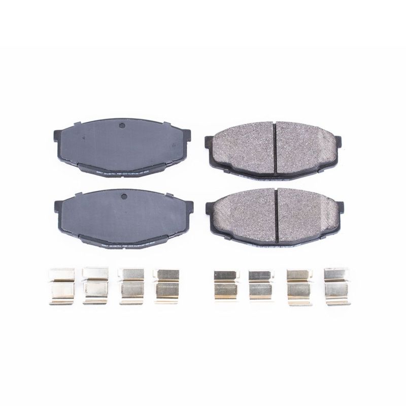 Power Stop 87-95 Toyota Pickup Front Z17 Evolution Ceramic Brake Pads w/Hardware Brake Pads - OE PowerStop