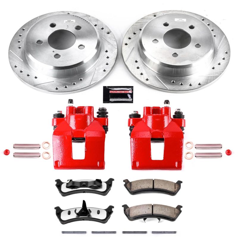 Power Stop 95-01 Ford Explorer Rear Z36 Truck & Tow Brake Kit w/Calipers Brake Kits - Performance D&S PowerStop