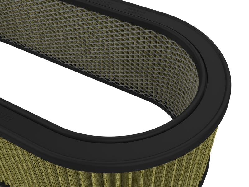 aFe Magnum FLOW Custom Air Filter 18-1/8 IN L x 7-1/4 IN W x 5-1/8 IN H w/ Expanded Metal Air Filters - Universal Fit aFe