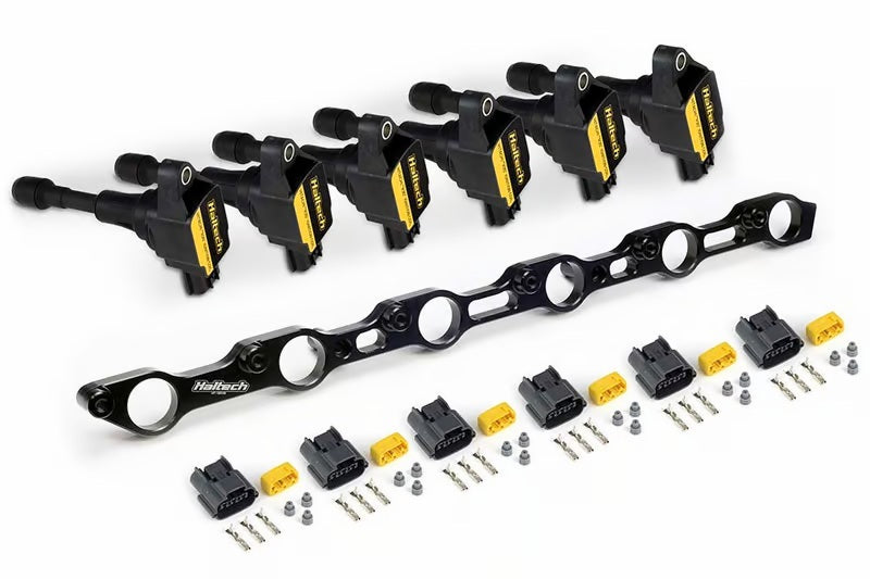 Haltech Toyota 1JZ/2JZ (Incl. VVTi) R35 Coil Conversion Kit w/Bracket & Connectors Ignition Coils Haltech