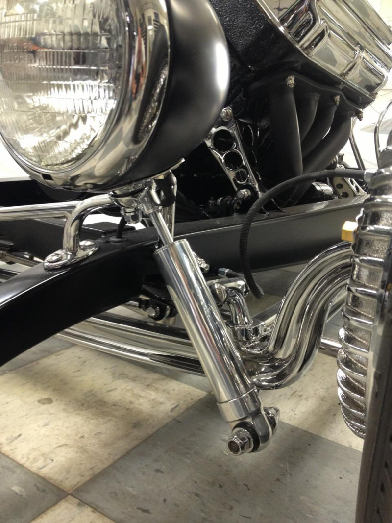 Ridetech RQ Hot Rod Shock No Cover Fixed Valve 3.30in Stroke Eye/Eye Mounting 7.90in x 11.20in Shocks and Struts Ridetech