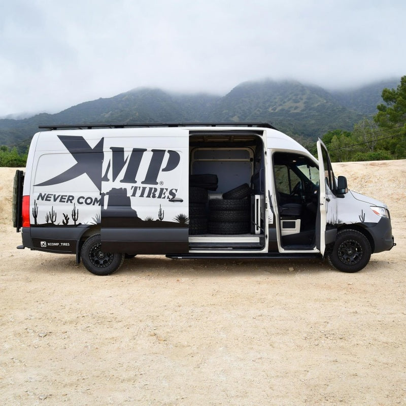 Westin 07-23 Mercedes-Benz Sprinter w/ 144in. Wheelbase Outlaw Nerf Step Bars - Textured Black Nerf Bars Westin