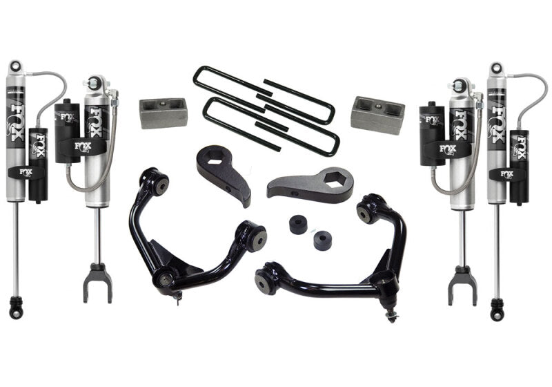 Superlift 11-19 GMC Sierra 2500/3500 HD (Excl Magneride) 3in Lift Kit w/ Fox Front Coil &amp; 2.0 Re Lift Kits Superlift