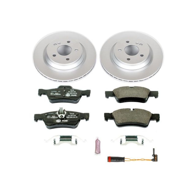Power Stop 12-13 Mercedes-Benz S350 Rear Euro-Stop Brake Kit Brake Kits - OE PowerStop