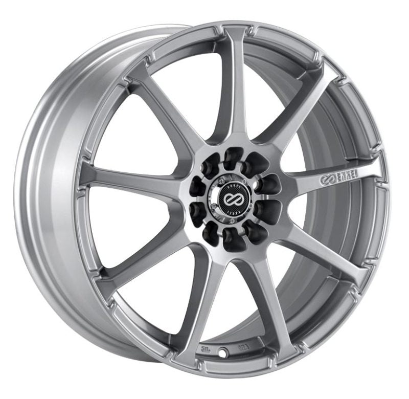 Enkei EDR9 16x7 4x100/114.3 38mm offset 72.6 Bore Diameter Silver Wheel Wheels - Cast Enkei