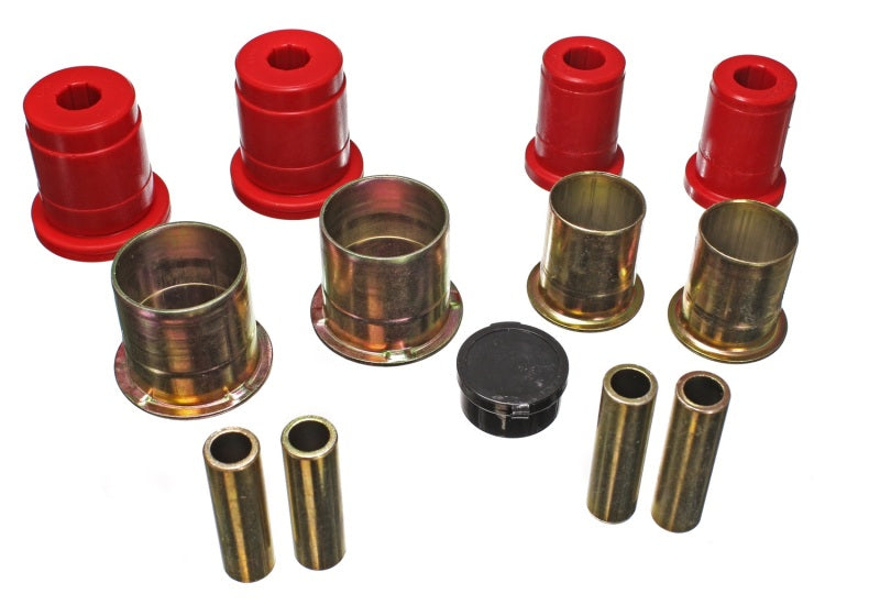 Energy Suspension 94-04 Ford Mustang Red Front End Control Arm Bushings Bushing Kits Energy Suspension