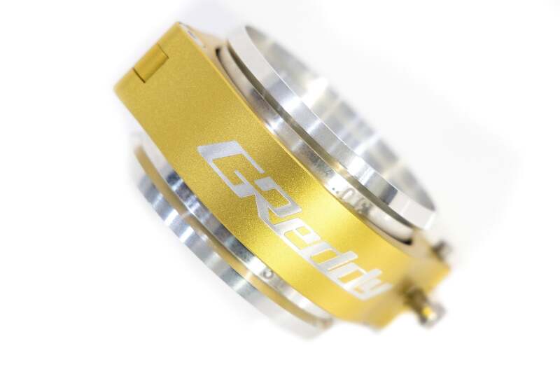 GReddy 3.0 Inch Gold Anodized Aluminum Boost Tube Clamp Set