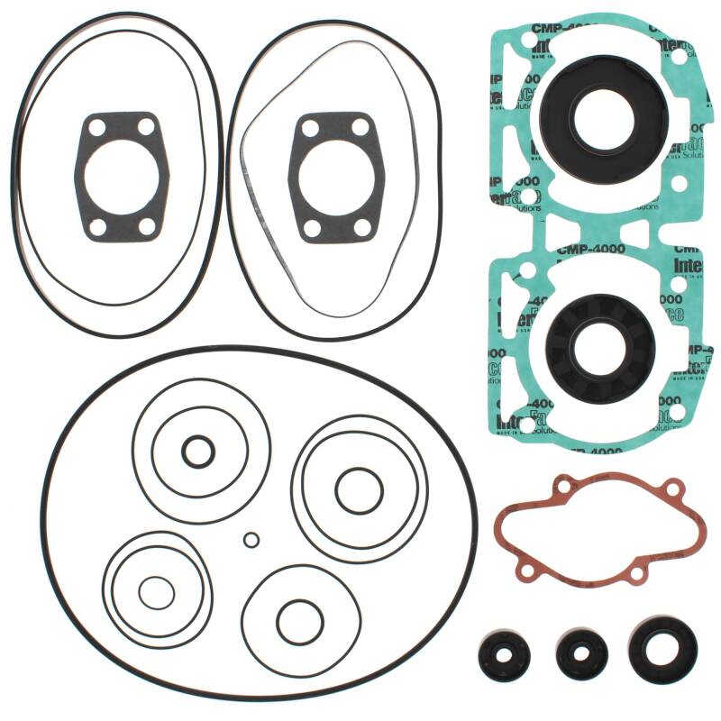 Vertex Gaskets 94-95 Ski-Doo Formula MX Complete Gasket Kit w/ Oil Seals Engine Hardware Vertex Pistons