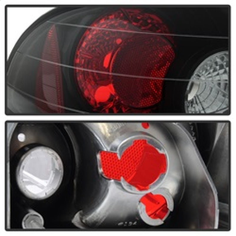 Spyder Toyota Corolla 98-02 Euro Style Tail Lights Black ALT-YD-TC98-BK Tail Lights SPYDER