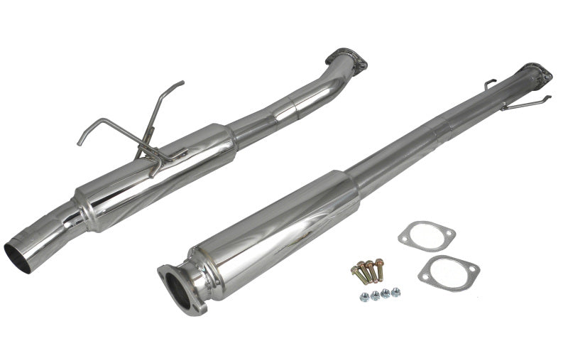 Injen 11-17 Nissan Juke (incl Nismo) 3 Polished Stainless Steel Full Catback Exhaust Catback Injen