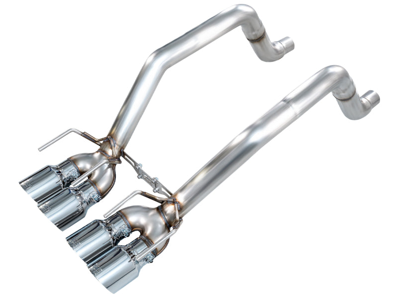 AWE Tuning 05-07 C6 Chevrolet Corvette 6.0L Track Edition Axle-Back Exhaust w/ Chrome Silver Tips Axle Back AWE Tuning