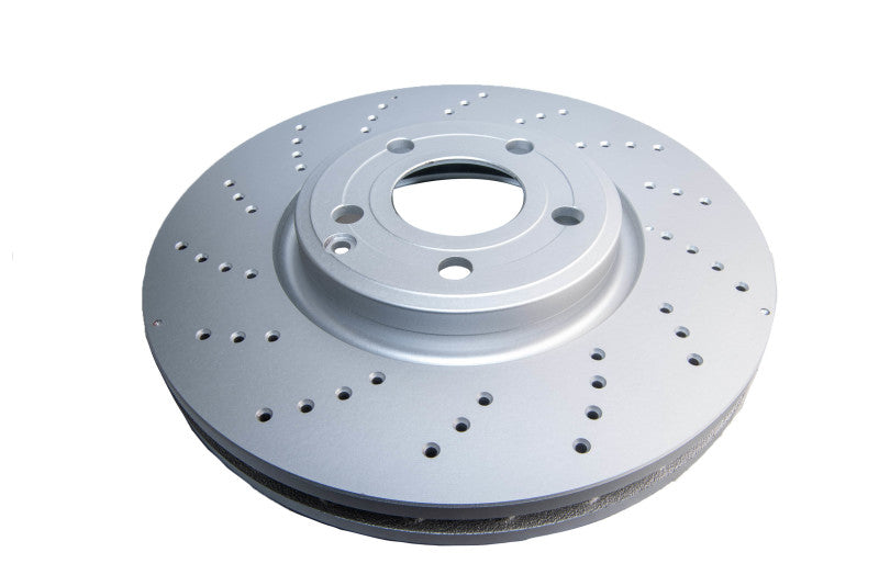 DBA 15-17 Mercedes-Benz CLS400 4Matic AWD (Single Piston Frt Caliper) Front En-Shield Standard Rotor Brake Rotors - OE DBA