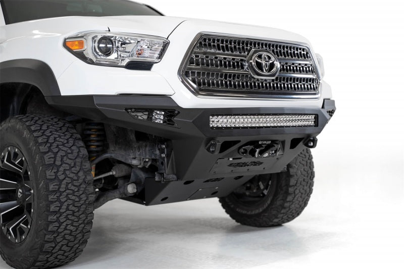 Addictive Desert Designs 16-19 Toyota Tacoma Stealth Fighther Front Bumper w/ Winch Mount Bumpers - Steel Addictive Desert Designs