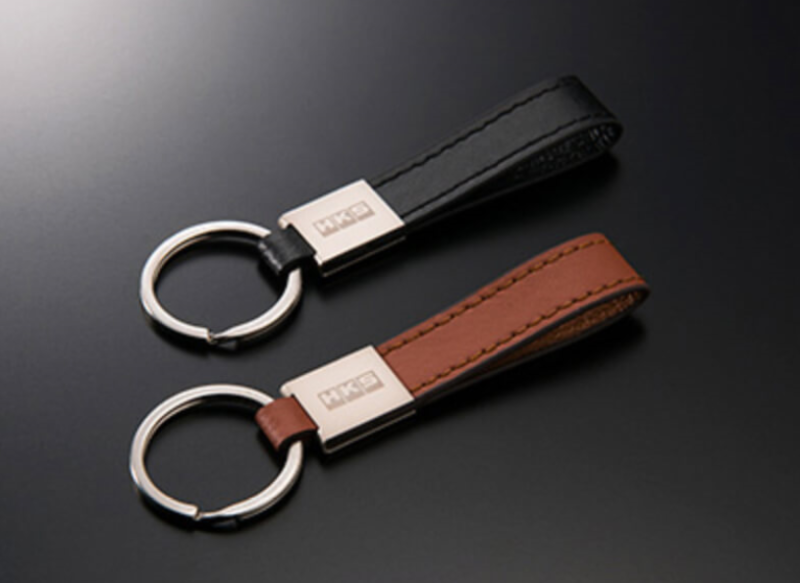 HKS HKS LEATHER KEYRING CAMEL Keychains HKS