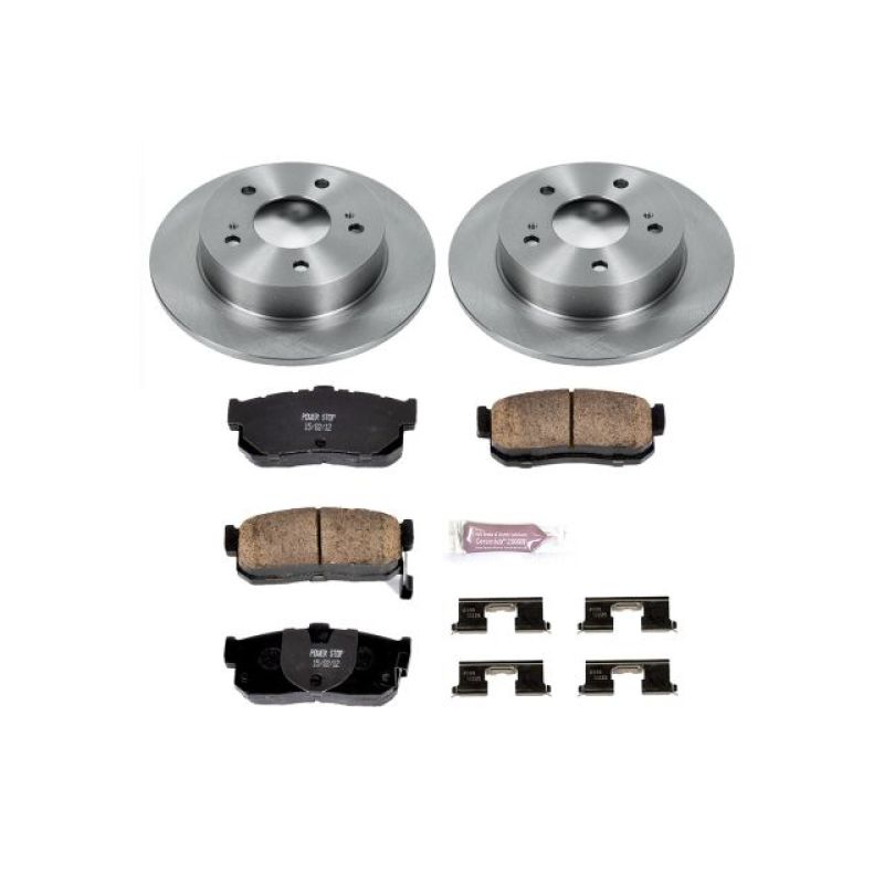 Power Stop 89-94 Nissan Maxima Rear Autospecialty Brake Kit Brake Kits - OE PowerStop