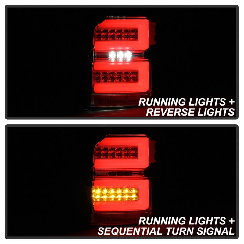 Spyder Toyota 4Runner 10-14 LED Tail Lights - Sequential Turn Signal - Smoke ALT-YD-T4R10-SEQ-SM Tail Lights SPYDER