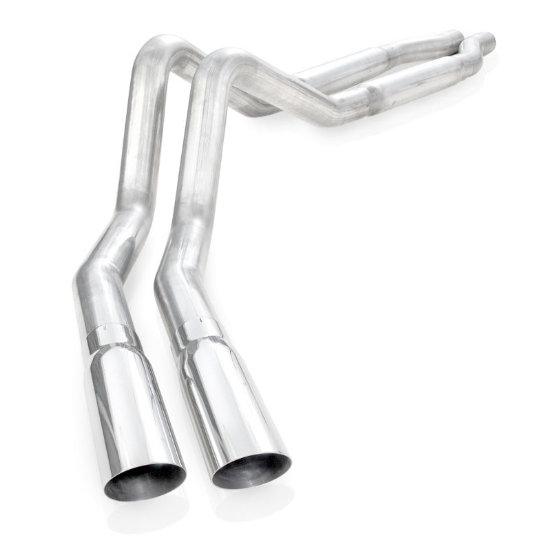 Stainless Works 2011-14 F-150 5.0L 3in Exhaust S-Tube Mufflers Behind Passenger Rear Tire Exit Catback Stainless Works