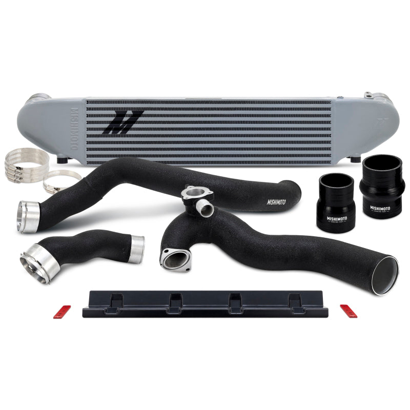 Mishimoto 2024+ Ford Mustang 2.3L EcoBoost Performance Intercooler Kit - Silver/Black Intercooler Kits Mishimoto