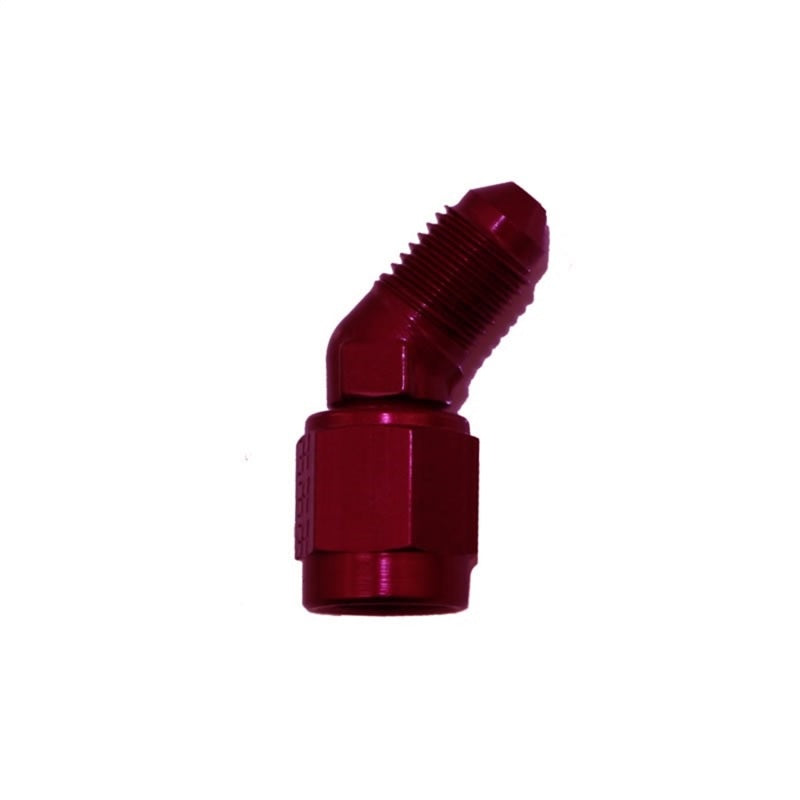 Nitrous Express 3AN Male x 45 -3 Female Swivel - Red Fittings Nitrous Express