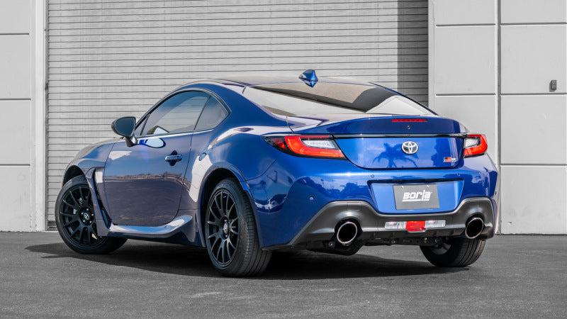 Borla 22-23 Subaru BRZ/Toyota GR86 2.4L RWD AT/MT S-Type Catback Exhaust - Polished Tips Catback Borla