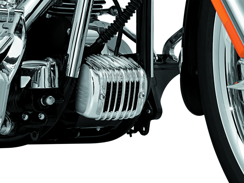 Kuryakyn Regulator Cover 01-17 Softail Chrome Exterior Trim Kuryakyn