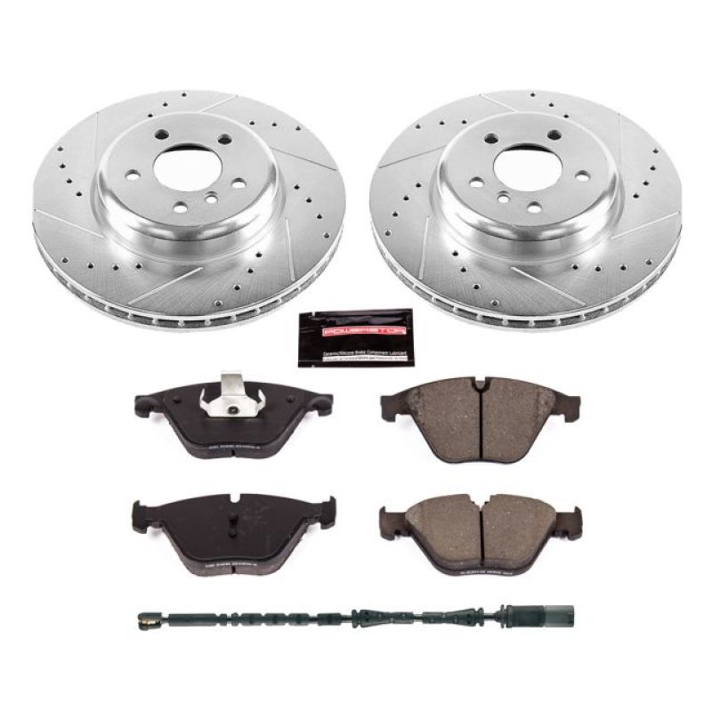 Power Stop 2011 BMW 535i xDrive Front Z23 Evolution Sport Brake Kit Brake Kits - Performance D&S PowerStop