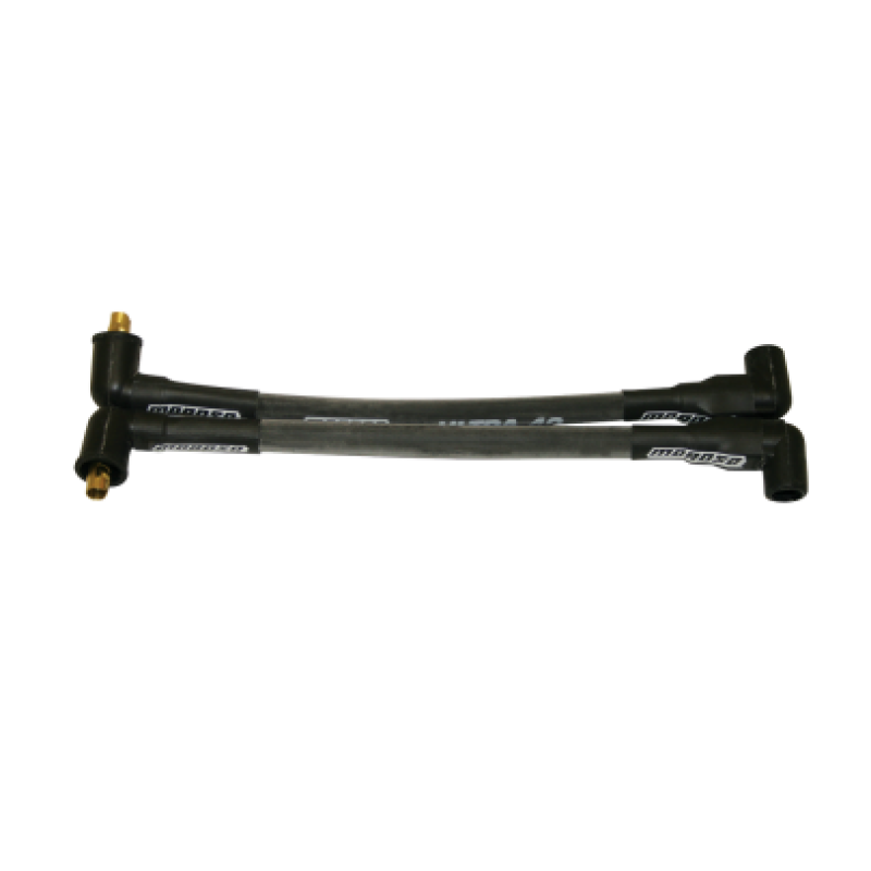 Moroso 82-99 Harley-Davidson FXR Sleeved Ultra 40 Wire Set - Black Spark Plug Wire Sets Moroso