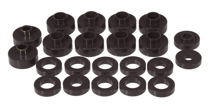 Prothane 76-79 Jeep CJ5/CJ7 Body Mount 22 Bushing Kit - Black Bushing Kits Prothane
