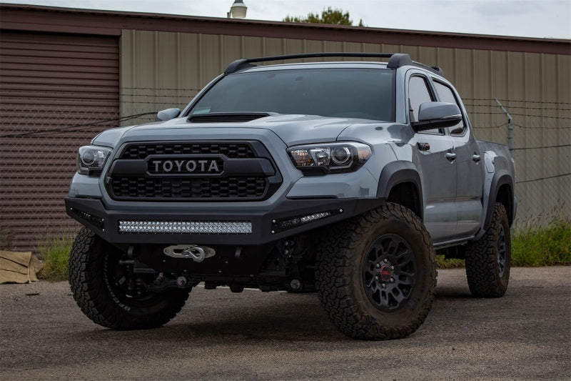 Addictive Desert Designs 16-18 Toyota Tacoma HoneyBadger Front Bumper Bumpers - Steel Addictive Desert Designs