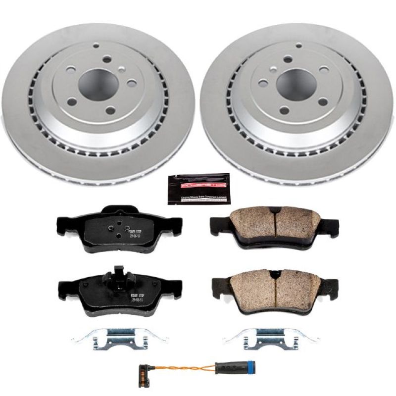 Power Stop 05-06 Mercedes-Benz G55 AMG Rear Z23 Evolution Sport Coated Brake Kit Brake Kits - Performance D&S PowerStop