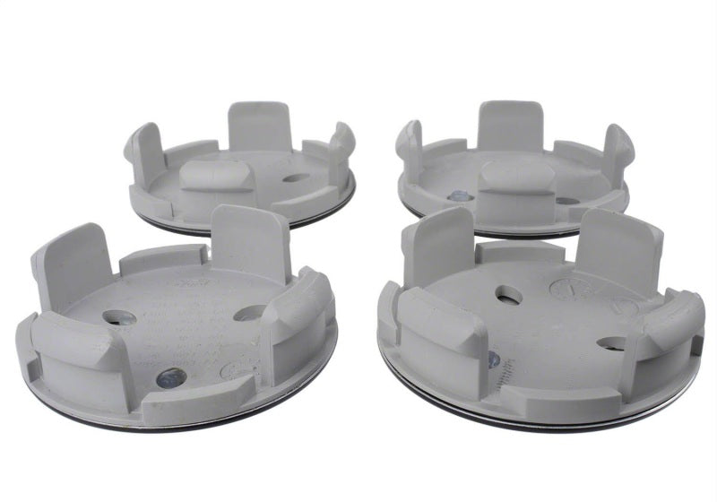 Ford Racing Ford Car Black & Chrome Wheel Center Cap Kit - Satin Wheel Center Caps Ford Racing