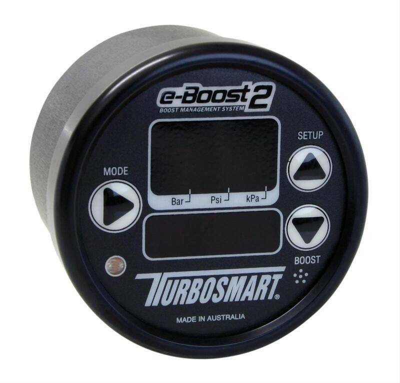 Turbosmart eBoost2 60mm Electronic Boost Controller - Black Boost Controllers Turbosmart