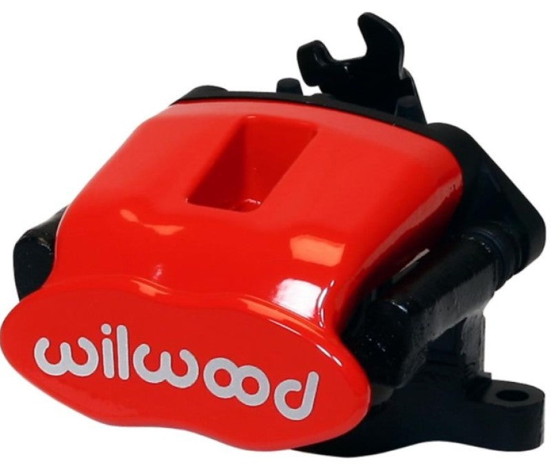 Wilwood Caliper-Combination Parking Brake-Pos 6-R/H-Red 41mm piston .81in Disc Brake Calipers - Perf Wilwood