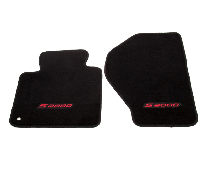 NRG Floor Mats - Honda S2000 (S2000 Logo) - 2pc. Floor Mats Carpeted NRG