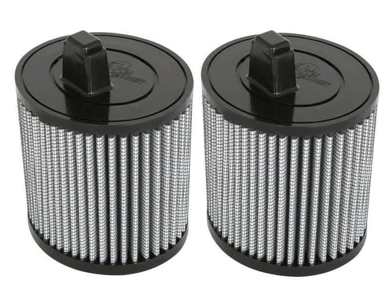 aFe MagnumFLOW Air Filters OER Pro Dry S A/F 16-17 Cadillac ATS-V V6-3.6L (tt) Air Filters - Direct Fit aFe