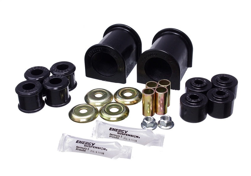 Energy Suspension 89-11 Ford F53 Class A Motorhome 1-1/2in Front Sway Bar Bushings - Black Bushing Kits Energy Suspension