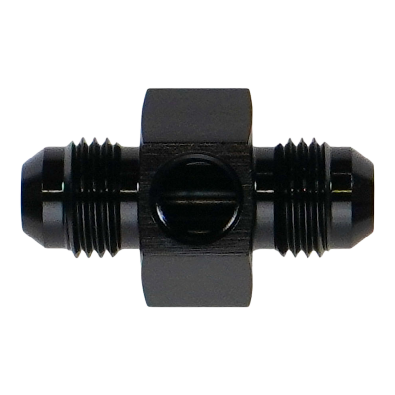 DeatschWerks 6AN Male Flare Gauge Adapter with 1/8in NPT Gauge Port Fittings DeatschWerks