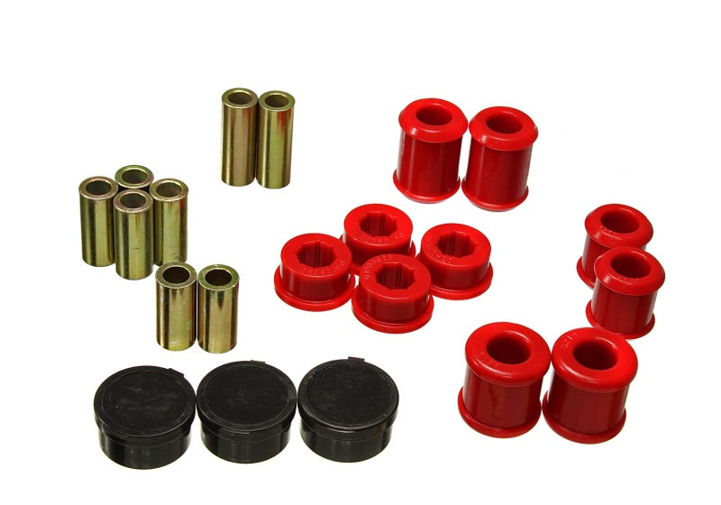 Energy Suspension 93-98 Toyota Supra Rear Control Arm Bushing Set - Red Bushing Kits Energy Suspension