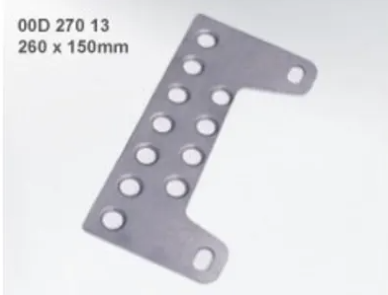 Cusco Roll Cage Universal Center B-Pillar Fixing Plate Kit (260mm x 150mm) Welding Required Roll Cage Components Cusco