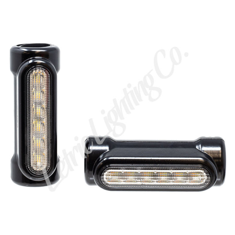 Letric Lighting Engine Guard Lights Blk/Wht Light Accessories and Wiring Letric Lighting
