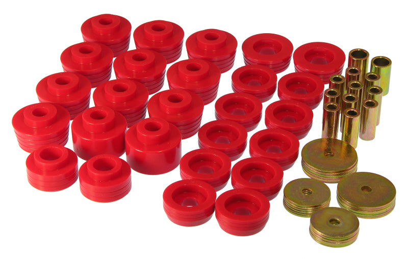 Prothane 78-88 GM Various Body Mount Kit - Red Bushing Kits Prothane